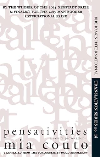 9781771960076: Pensativities: Selected Essays (Biblioasis International Translation Series, 14)