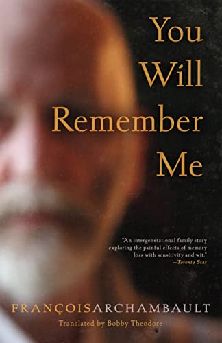 Beispielbild fr You Will Remember Me zum Verkauf von GF Books, Inc.