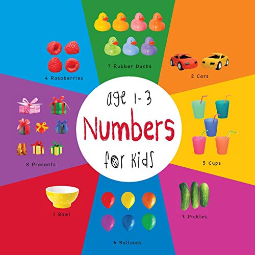 Imagen de archivo de Numbers for Kids Age 1-3 (Engage Early Readers: Children's Learning Books) with Free eBook a la venta por Russell Books