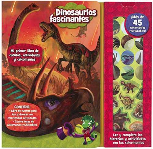 Beispielbild fr Dinosaurios Fascinantes (contiene 45 Calcomanias) zum Verkauf von Juanpebooks