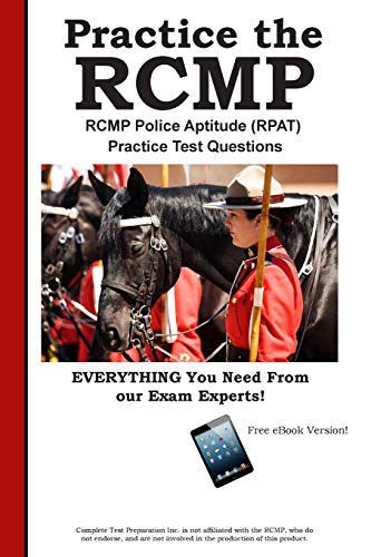 Stock image for RCMP Practice!: RCMP Police Aptitude (RPAT) Practice Test Questions for sale by Red's Corner LLC