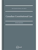 Stock image for Canadian Constitutional Law, 5th Edition for sale by ThriftBooks-Atlanta