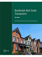 Stock image for RESIDENTIAL REAL ESTATE TRANSACTIONS, 5TH EDITION for sale by Books Unplugged