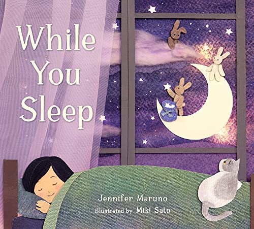 Stock image for While You Sleep [Board book] Maruno, Jennifer and Sato, Miki for sale by Lakeside Books