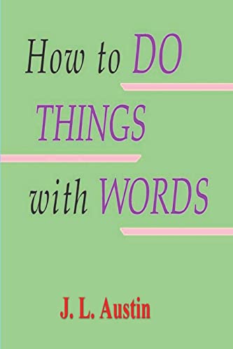 Imagen de archivo de How to Do Things with Words a la venta por TextbookRush