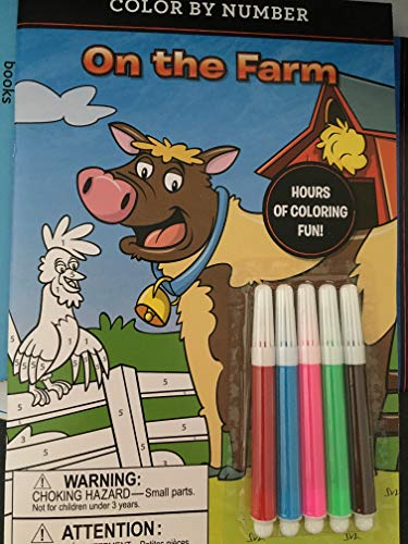 Beispielbild fr On The Farm - Color the Farm zum Verkauf von Wonder Book