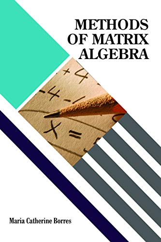 Stock image for Methods of Matrix Algebra for sale by Basi6 International