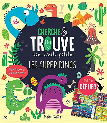 Beispielbild fr Les supers dinos: Cherche et trouve des tout-petits zum Verkauf von medimops