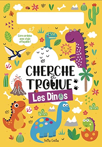 Beispielbild fr Cherche et trouve Les dinos: Avec un feutre effaable zum Verkauf von medimops