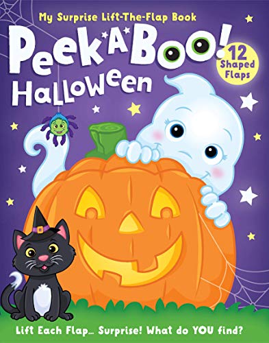 Beispielbild fr Peekaboo Halloween-12 Spooky-Fun-Flaps for Little Ones! zum Verkauf von BooksRun