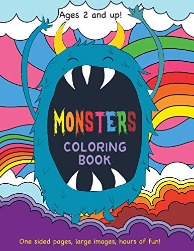 Stock image for Monsters Coloring Book for Kids Ages 2 and Up! for sale by GF Books, Inc.