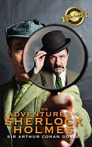 Stock image for The Adventures of Sherlock Holmes (Deluxe Library Edition) (Illustrated) for sale by WorldofBooks