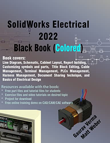 Beispielbild fr SolidWorks Electrical 2022 Black Book (Colored) zum Verkauf von Better World Books