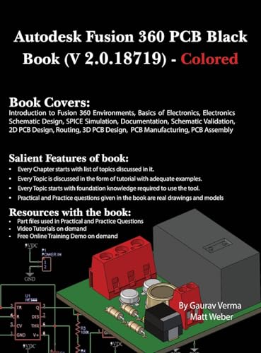 Immagine dell'editore per Autodesk Fusion 360 PCB Black Book (V 2.0.18719): (Colored) venduto da California Books