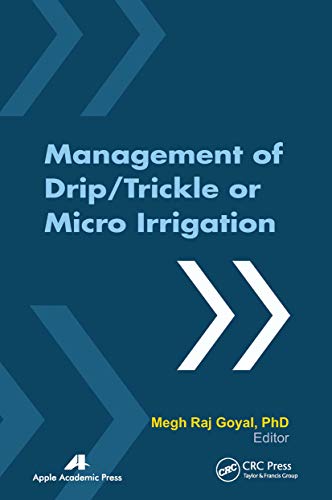 Beispielbild fr Management of Drip/Trickle or Micro Irrigation zum Verkauf von Blackwell's