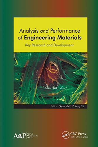 Beispielbild fr Analysis and Performance of Engineering Materials: Key Research and Development zum Verkauf von Blackwell's