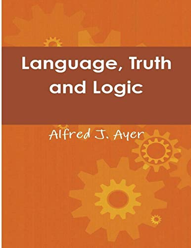 Stock image for Language, Truth and Logic for sale by GF Books, Inc.
