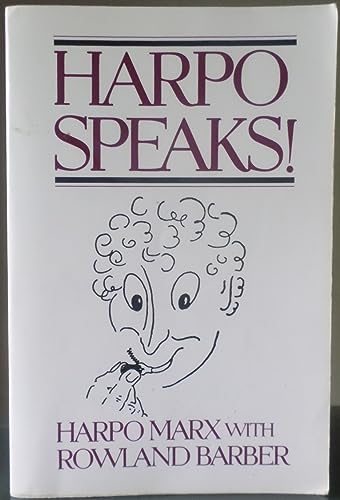 Beispielbild fr Harpo Speaks! zum Verkauf von Books Unplugged