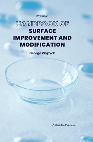 9781774670248: Handbook of Surface Improvement and Modification