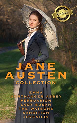 Stock image for The Jane Austen Collection: Emma, Northanger Abbey, Persuasion, Lady Susan, The Watsons, Sandition and the Complete Juvenilia (Deluxe Library . Watsons, Sandition and the Complete Juvenilia for sale by Lucky's Textbooks
