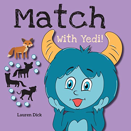 Imagen de archivo de Match With Yedi!: (Ages 3-5) Practice With Yedi! (Matching, Shadow Images, 20 Animals) a la venta por ThriftBooks-Dallas