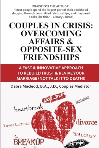 Stock image for Couples in Crisis: Overcoming Affairs Opposite-Sex Friendships: A Fast Innovative Approach to Rebuild Trust Revive Your Marriage (Not Talk It To Death) for sale by Zoom Books Company