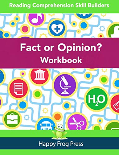Stock image for Fact or Opinion Workbook: Reading Comprehension Skill Builders for sale by GF Books, Inc.
