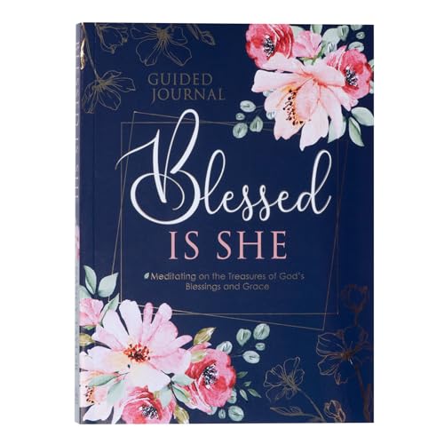 

Guided Gratitude Journal Blessed Is She Meditating on the Treasures of God's Blessings and Grace