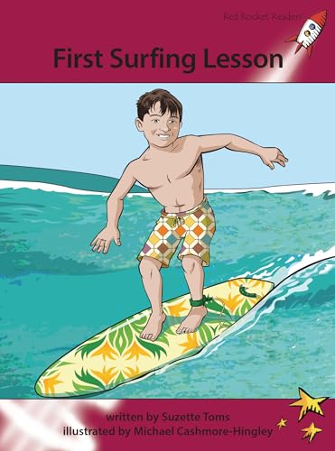 Stock image for First Surfing Lesson (Red Rocket Readers: Advanced Fluency Level 3: Ruby) for sale by Wonder Book