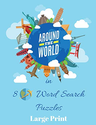 Imagen de archivo de Around the World In 80 Word Search Puzzles a la venta por GreatBookPrices