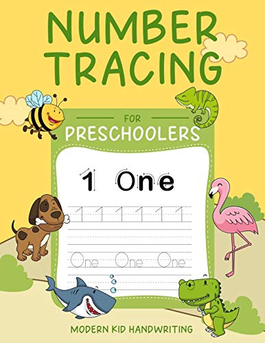 Stock image for Number Tracing for Preschoolers: Trace Numbers Practice Workbook for Pre K, Kindergarten and Kids Ages 3-5. Have Fun Learning Easy Math, Write and Count from 0-100. Activities to Color and Games. for sale by Books From California