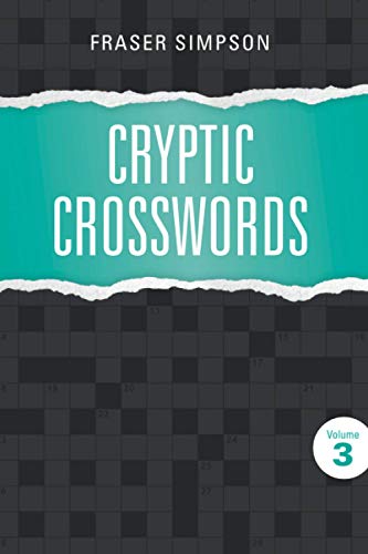 Imagen de archivo de Cryptic Crosswords Volume 3 a la venta por Ergodebooks