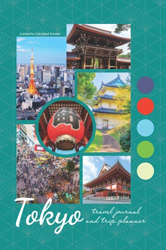 Beispielbild fr Tokyo Travel Journal and Trip Planner: 6x9, 120-page paperback with itinerary, budget tracker, packing checklist, blank and lined pages. Japan travel-themed bon voyage, retirement, or graduation gift. zum Verkauf von Book Deals