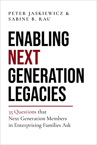 Beispielbild fr Enabling Next Generation Legacies zum Verkauf von Blackwell's