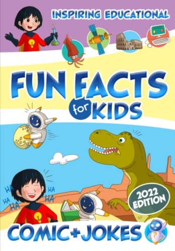 Stock image for Inspiring Educational Fun Facts for Kids with Comic + Jokes: New Fascinating Graphical Science Book for kids 7-14 for sale by ThriftBooks-Dallas