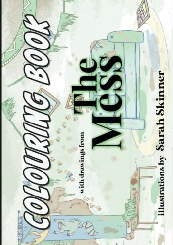 Imagen de archivo de The Mess Coloring Book: Drawings from the storybook "The Mess" a la venta por Book Deals