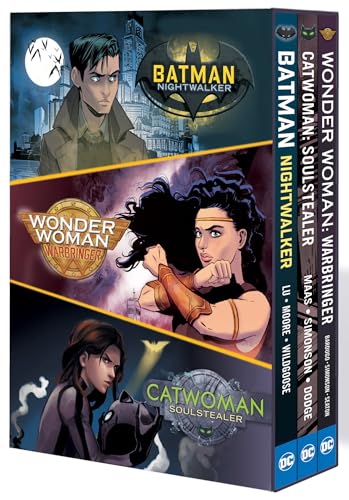 Beispielbild fr The DC Icons Series: Batman Night: Walker / Wonderwoman: Warbringer / Catwoman: Soulstealer zum Verkauf von Revaluation Books