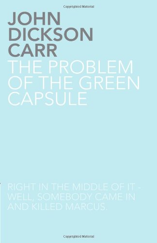 9781780020068: The Problem of the Green Capsule