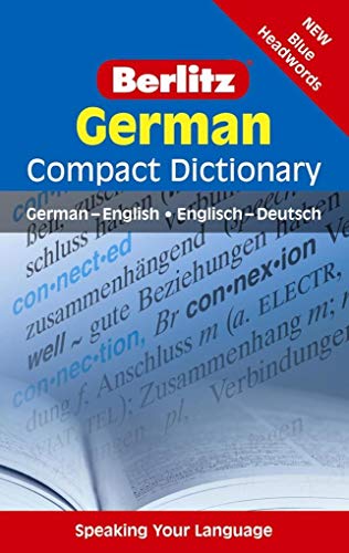 Stock image for Berlitz German Compact Dictionary: German-English/Englisch-Deutsch (Berlitz Compact Dictionary) for sale by SecondSale