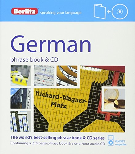 9781780042725: Berlitz: German Phrase Book & CD (Berlitz Phrase Book & CD)