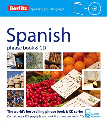 Beispielbild fr Berlitz: Spanish Phrase Book & CD (Berlitz Phrase Book & CD) zum Verkauf von AwesomeBooks