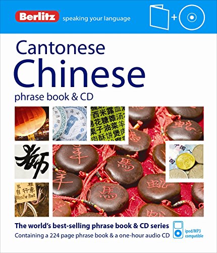 Stock image for Berlitz Cantonese Chinese Phrase Book & CD (Chinese Edition) for sale by St Vincent de Paul of Lane County