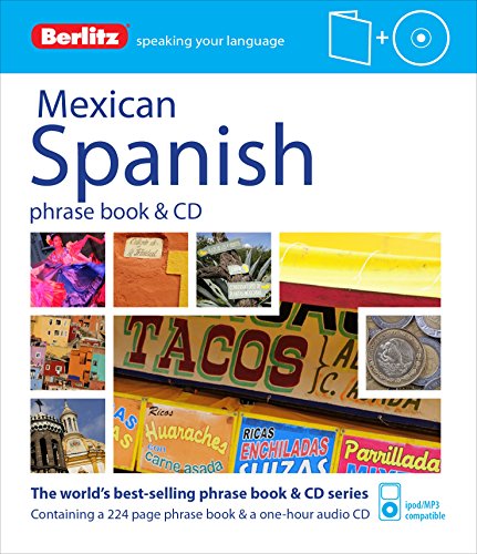 Stock image for Mexican Spanish - Berlitz Phrase Book for sale by Better World Books