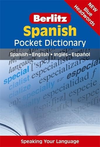 Stock image for Berlitz Spanish Pocket Dictionary (Berlitz Pocket Dictionary) (English and Spanish Edition) for sale by ZBK Books