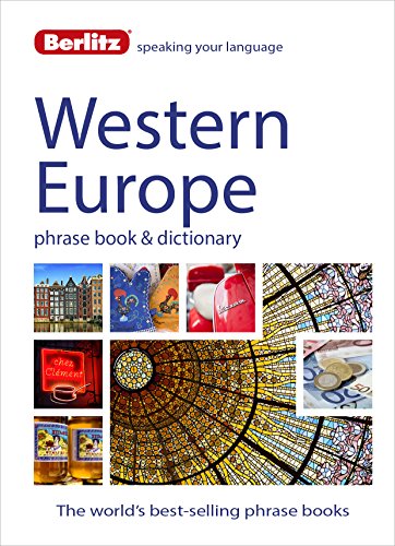 Stock image for Berlitz: Western Europe Phrase Book & Dictionary: Danish, Dutch, French, German, Greek, Italian, Norwegian, Portuguese, Spanish, Swedish & Turkish (Berlitz Phrasebooks) for sale by WorldofBooks