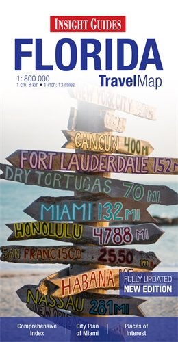 Stock image for Insight Guides Travel Map Florida (Insight Travel Maps) for sale by WorldofBooks