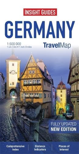 9781780054780: Insight Travel Map: Germany (Insight Travel Maps)