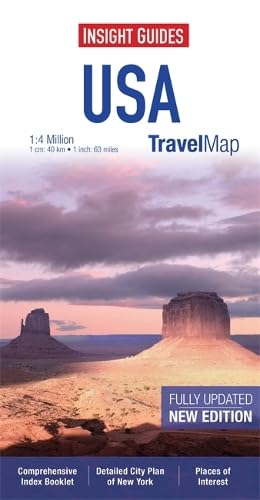 Beispielbild fr Insight Travel Map: USA & Canada South (Insight Travel Maps) zum Verkauf von WorldofBooks