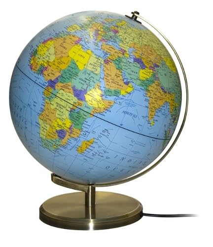 Stock image for Insight Globe: Brass Political Illuminated for sale by Buchpark