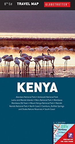 9781780095899: Kenya Travel Map (Globetrotter Travel Map)